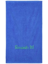 Ollie & Nell Smash It Tennis Towel - Royal