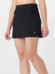 Sofibella Women's 16" Staples Skirt - Black