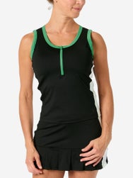 Sofibella Women's Alpine Zip Tank