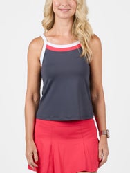 Sofibella Women's Berry Fusion Strappy Tank