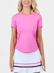 Sofibella Women's Pinkology Icon Short Sleeve