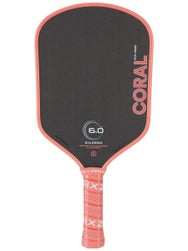 Six Zero Coral Hybrid Pickleball Paddle