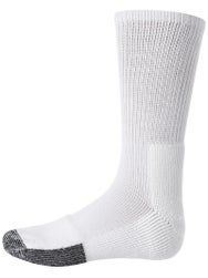 Thorlo Max Cushion Crew Sock White