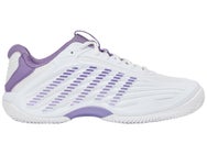KSwiss Hypercourt Express 3 Clay White/Pu Women's Shoes