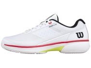 Wilson Rush Lite 5 Clay Wh/Bk/Infrared Men's Shoes
