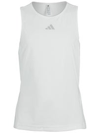 adidas Girl's Core Club Tank White L