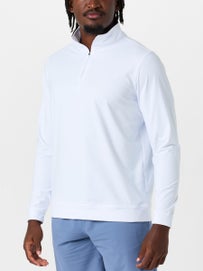 BOAST Men Greenwich Quarter Zip 2.0 White L