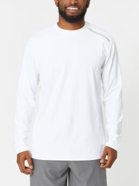 BloqUV Men's Long Sleeve Top White SM