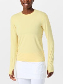 BloqUV Women's 24/7 Long Sleeve Top Lemon XL