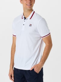 Fila Men's Piro Polo White XL
