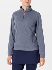Fila Wom's Essential LS 1/4 Zip Navy XL