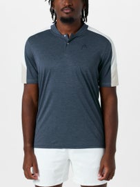 Head Men's Play Tech Henley Navy S