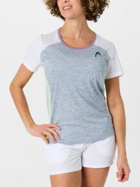 Head Women's Play Tech Top Blue XS