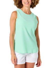 Head Women's Shadow Stripe Tank Green S