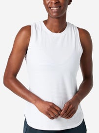 Head Women's Shadow Stripe Tank White M