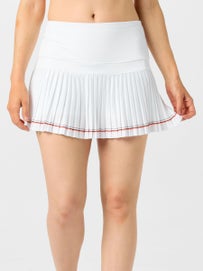 KSwiss Wms Peach Frost Deuce Court Skirt White XS