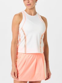 KSwiss Women's Peach Frost Inline Tank White L