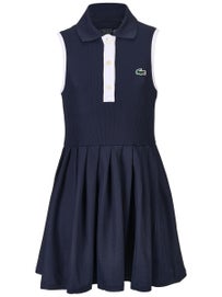 Lacoste Girl Spring Heritage Pique Dress Navy 8A