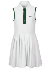 Lacoste Girl Spring Heritage Pique Dress White 14A