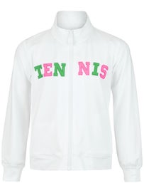 Li Mi Girl's Beverly Hills Swing Jacket White XS