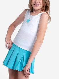 Lucky In Love Girl's Lavish Starlane Tank White XS