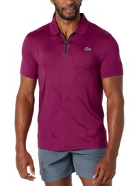 Lacoste Men's Fall Players Polo Ruby 5 (L)
