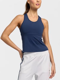 LIJA Women's Born to Play Rival Tank Navy XS