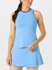 LIJA Women's Court Crush Gracey Tank Blue Shores XS