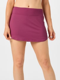 LIJA Women's Holiday Pop Skirt Burgundy M