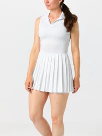 Lacoste Wms Heritage Technical Dress White 44 (12)