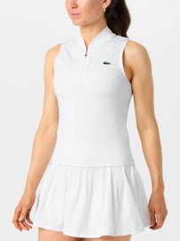 Lacoste Wms Sunshine Players Tank White 34 (2)