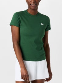 Lacoste Women's Spring Top Green 36 (4)