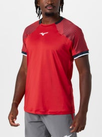 Mizuno Men's Summer Shadow Top Fiery Red XXL
