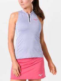 Mizuno Women's Fall Print Tank Icelandic Blue M