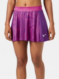 Mizuno Wms Spring Print Flying Skirt Purple XS