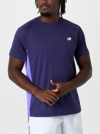 New Balance Men Melbourne Novelty Top Blue M