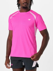 New Balance Men's Summer Novelty Top Pink L
