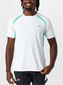 New Balance Men's Summer Novelty Top White M