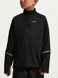 Nike Boy's Spring Miler Half Zip Black XS