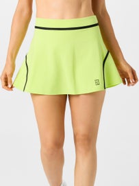 Nike Wms Spring Advantage Novelty Skirt Lemon M