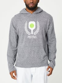 BK2/PB1965 Triblend Hoodie Dk Grey/Green M