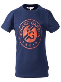Roland Garros Junior's Big Logo T-Shirt Marine M