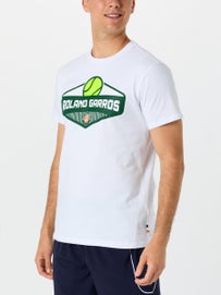 Roland Garros Men's Graphic T-Shirt White S