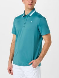 REDVANLY Men's Spring Cadman Polo Eucalyptus S