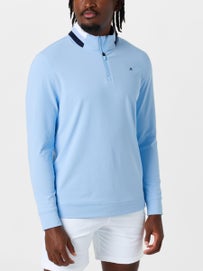 REDVANLY Men's Spring Miller Quarter Zip Mist M