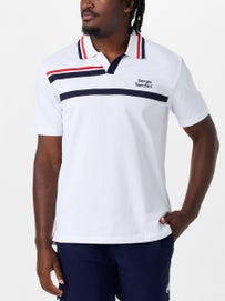 Sergio Tacchini Men's Solare Polo White XL