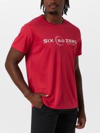 Six Zero Men's Ruby Performance Shirt Red S