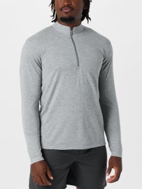 tasc Men's Fall MicroAir Quarter Zip Grey XL