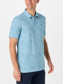 Travis Mathew Men's Featherweight Polo Blue XXL