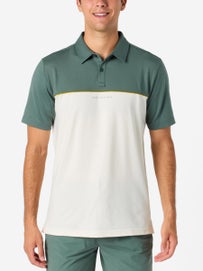 Travis Mathew Men Colorblock Polo Green M